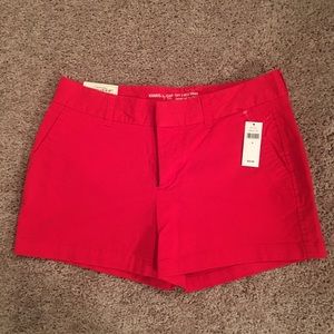 GAP Red Khaki Shorts